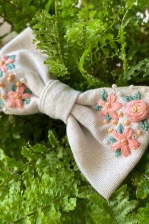 Lazo Raquel Bordado a hecho mano